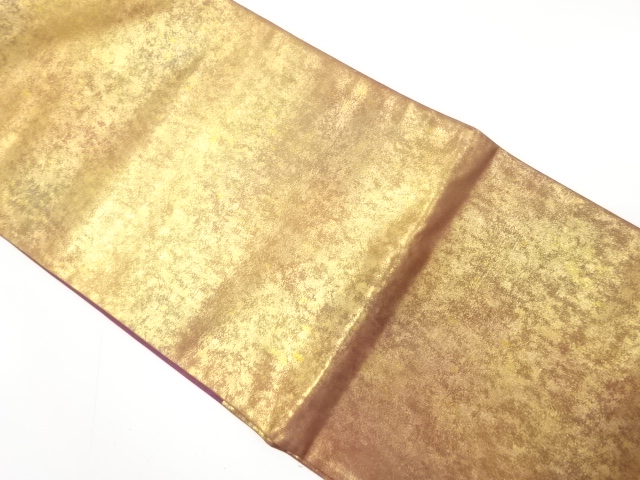 引箔　暈し柄　袋帯